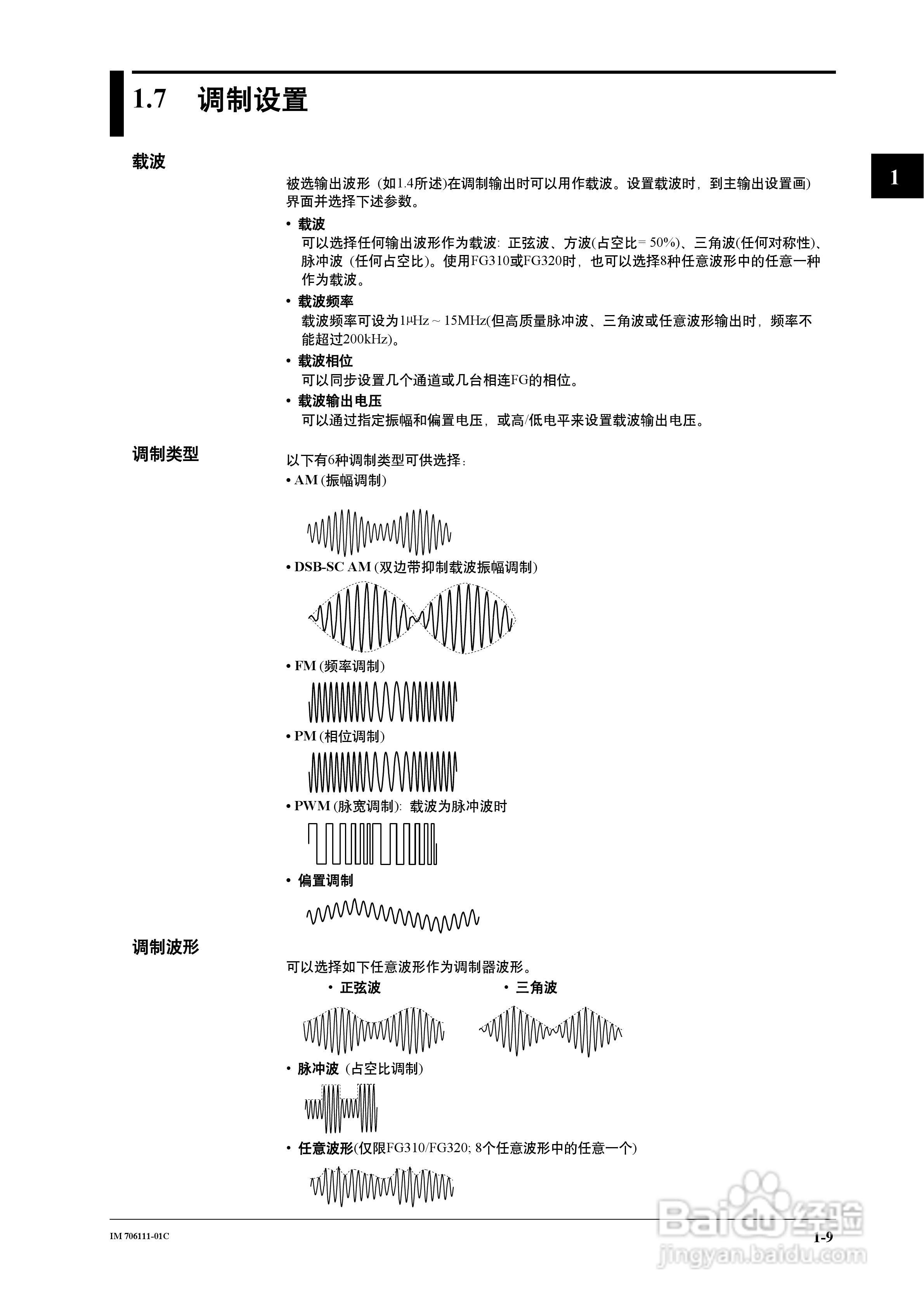 FG200/FG300合成函数发生器用户说明书:[2]
