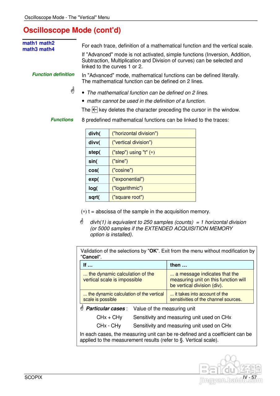 OX7204便携式数字存储示波器用户手册:[6]