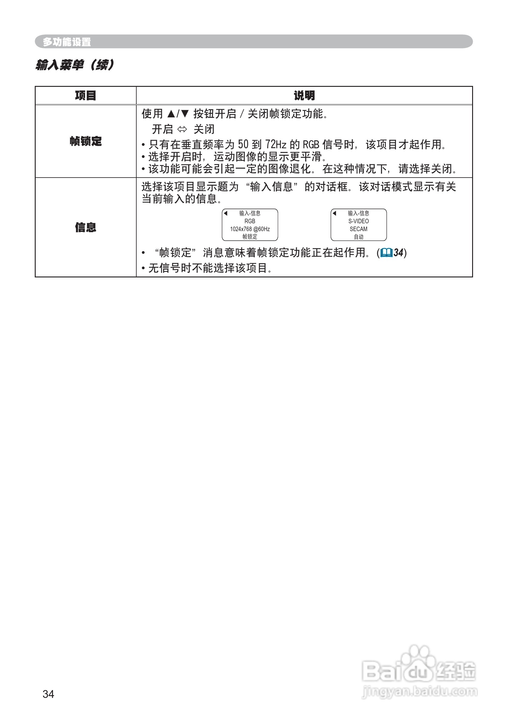 日立CP-RX61投影机使用说明书:[4]