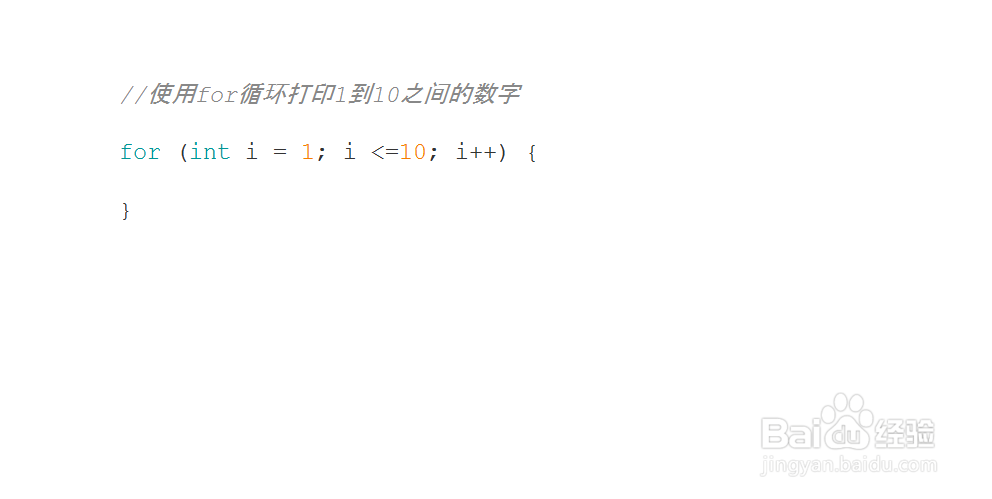 c#如何使用for循环打印1到10之间的数字