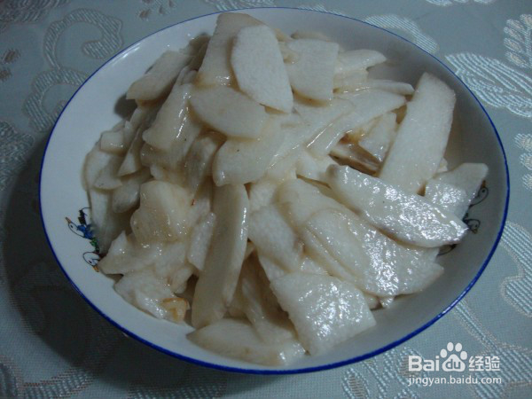 醋溜山药的做法