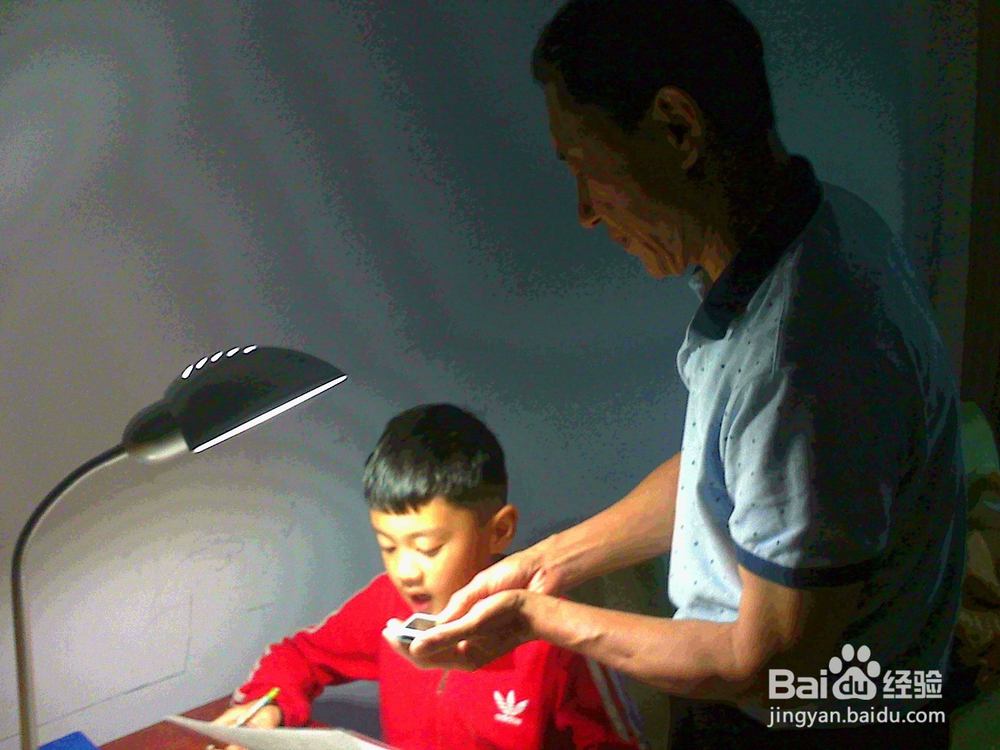 老年人怎样指导孩子写好方块字