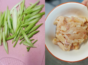鸡胸肉炒芹菜