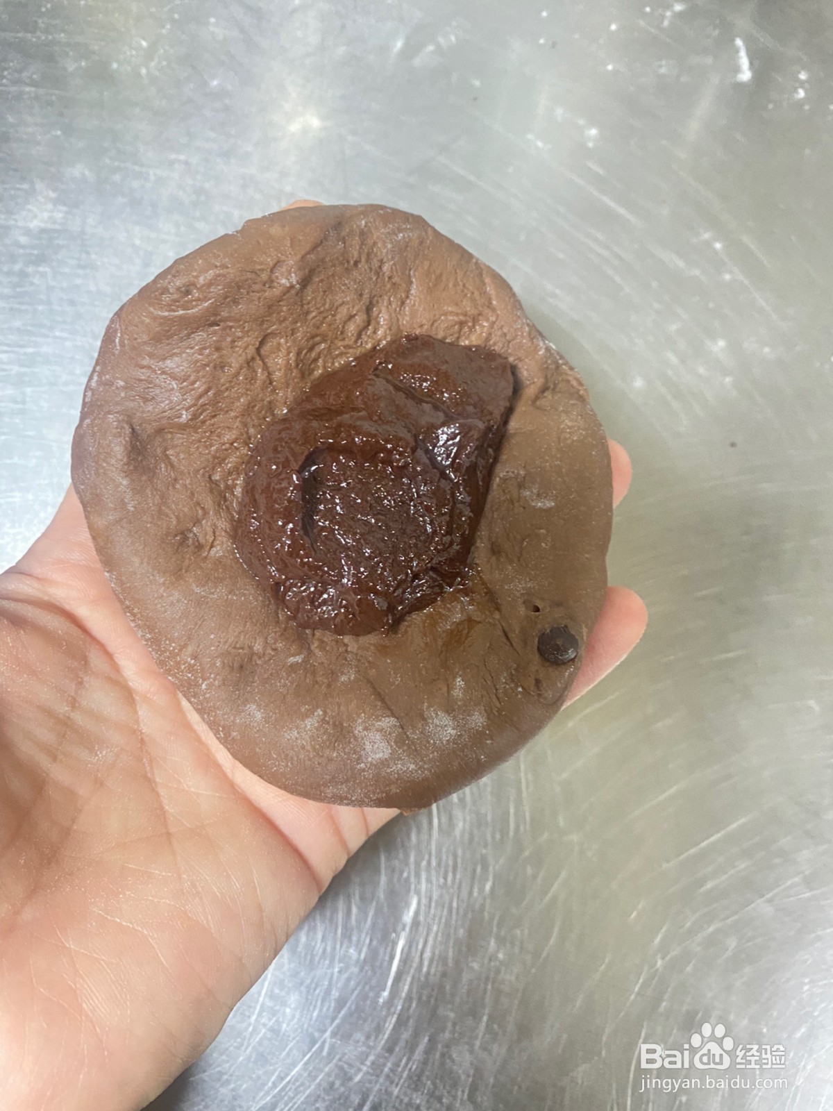 巧克力流心软欧怎么做