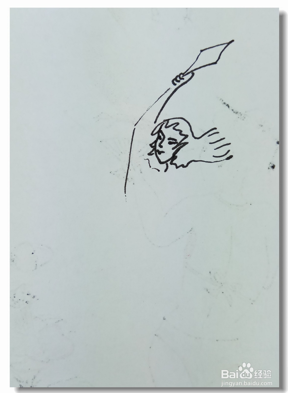 怎样画简笔画“夏日练舞