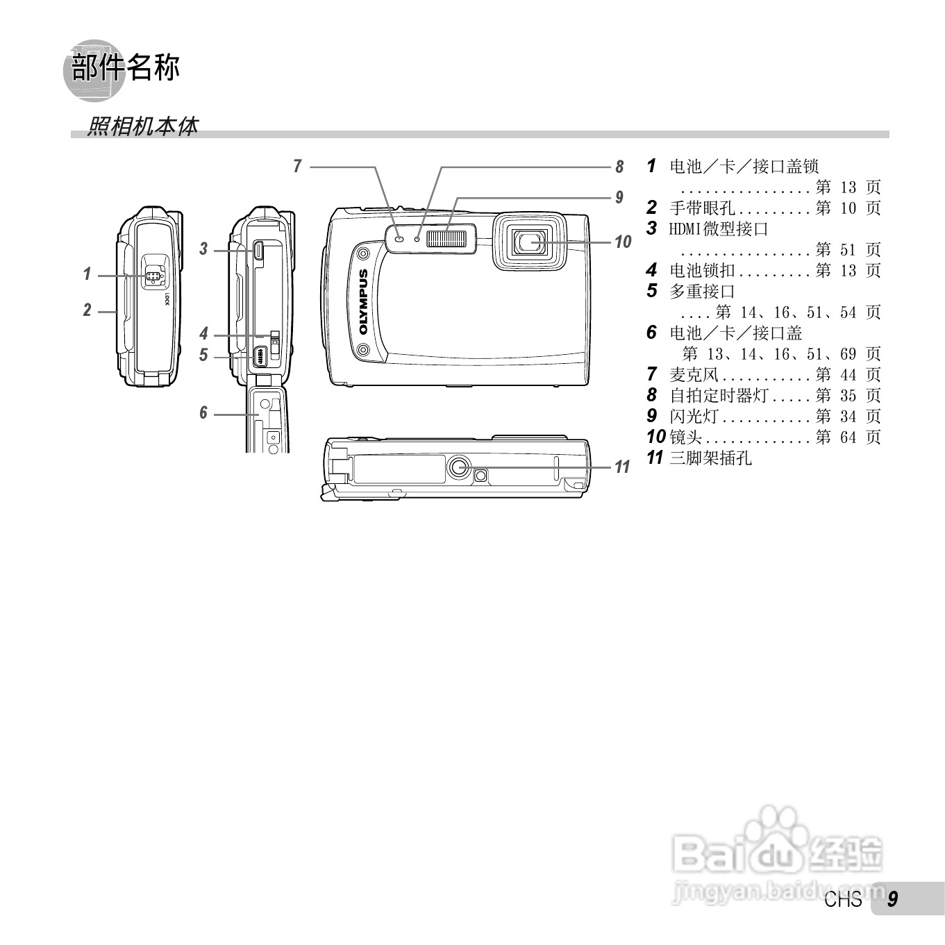 奥林巴斯TG-310数码相机使用说明书:[1]