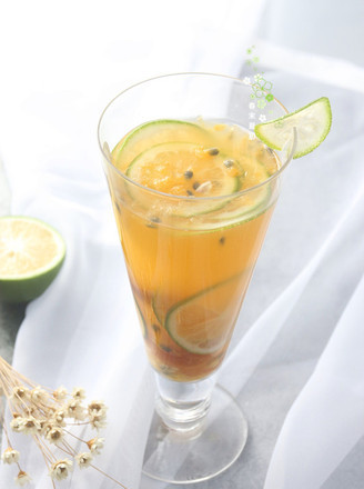 青柠金桔什果茶