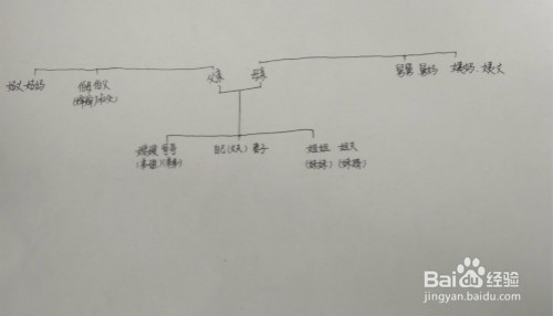 亲戚关系称呼图解