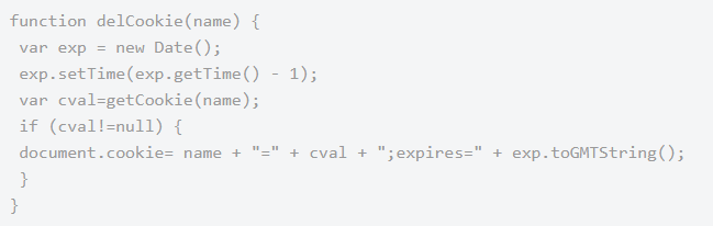 Cookie的增删改查