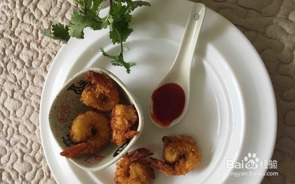 怎么做面包糠炸虾