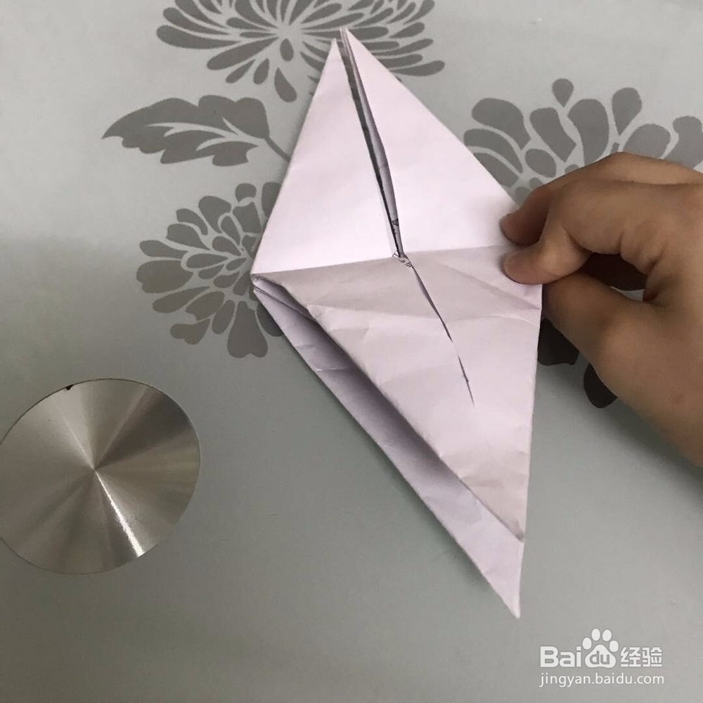 怎样教小孩折千纸鹤