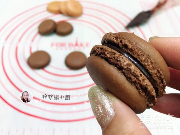可可马卡龙的做法