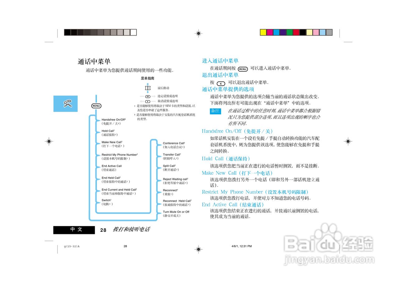 摩托罗拉LF2000手机使用说明书:[3]