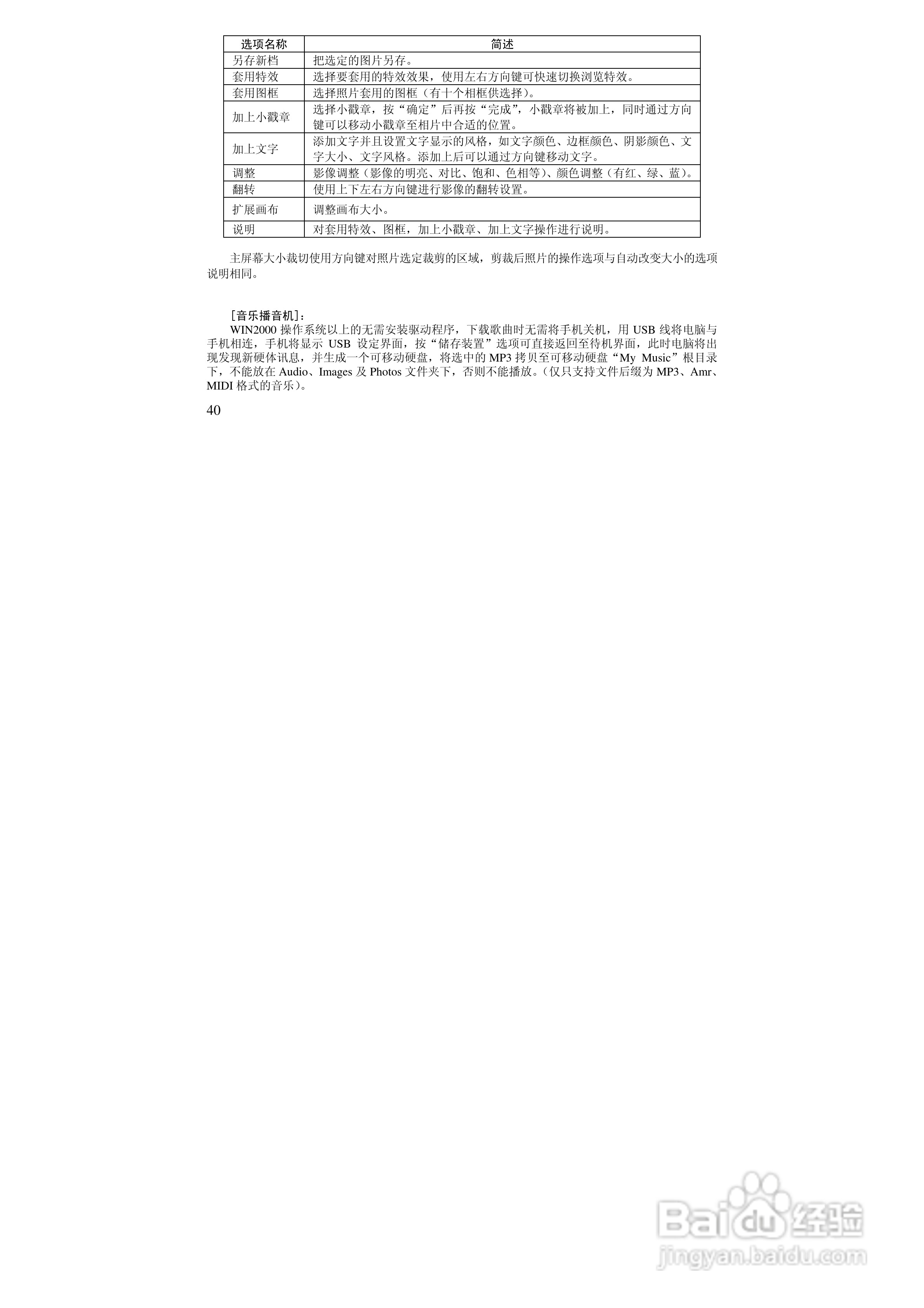 万利达MT708手机使用说明书:[4]