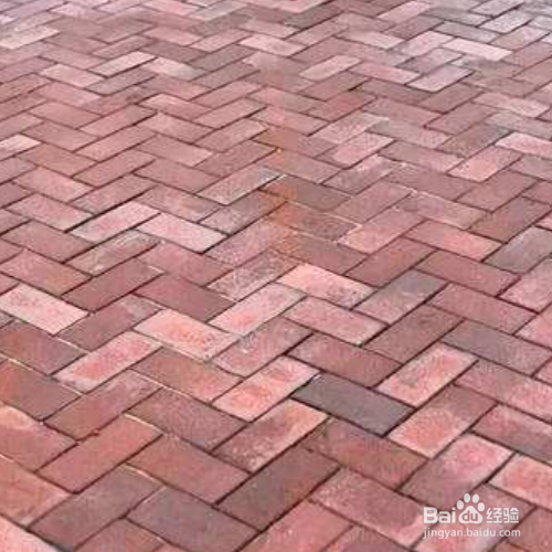 农村铺红砖地面的方法