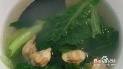 家常菜：小白菜汤