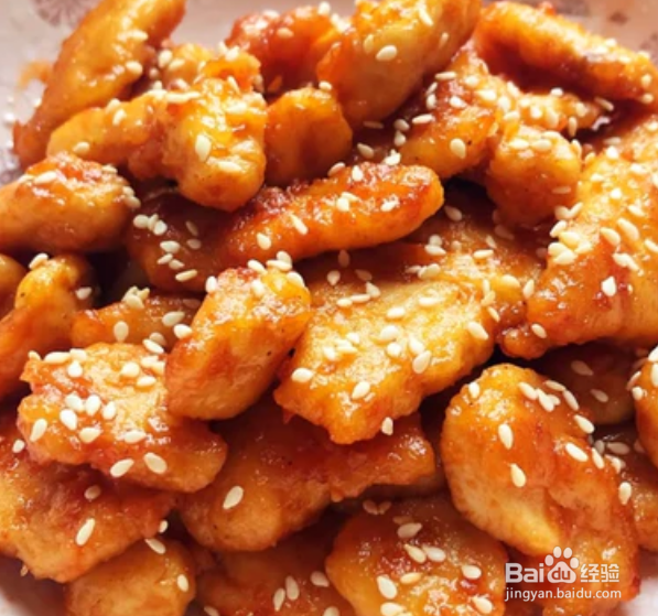 特色家常菜—糖醋鸡胸肉