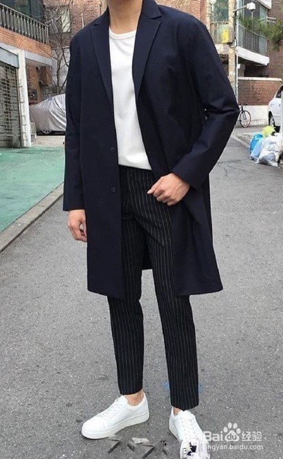 男生的大衣搭配