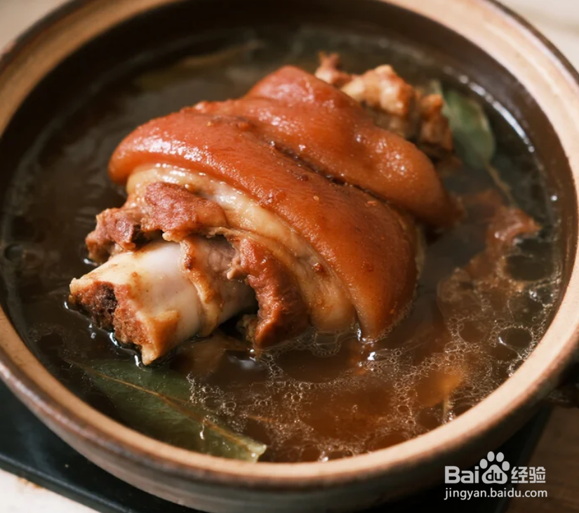 腌酱肘子的卤制方法