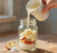 手工酿造纯天然苹果醋的做法