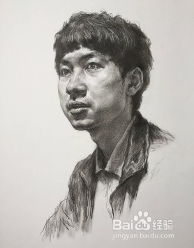 素描人物头像怎么画？
