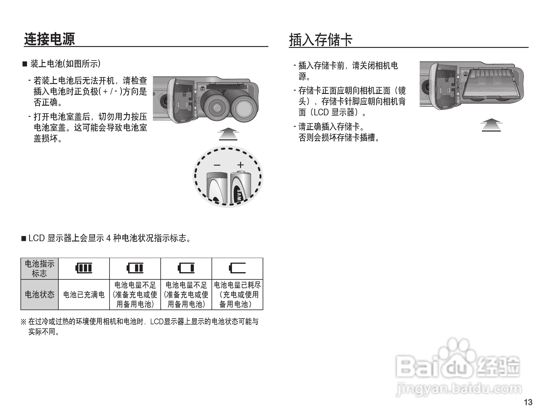 三星ES20数码相机使用说明书:[2]