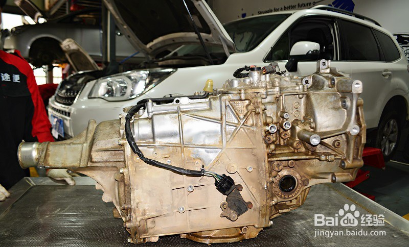 斯巴鲁傲虎变速箱故障，顿挫，抖动，问题维修