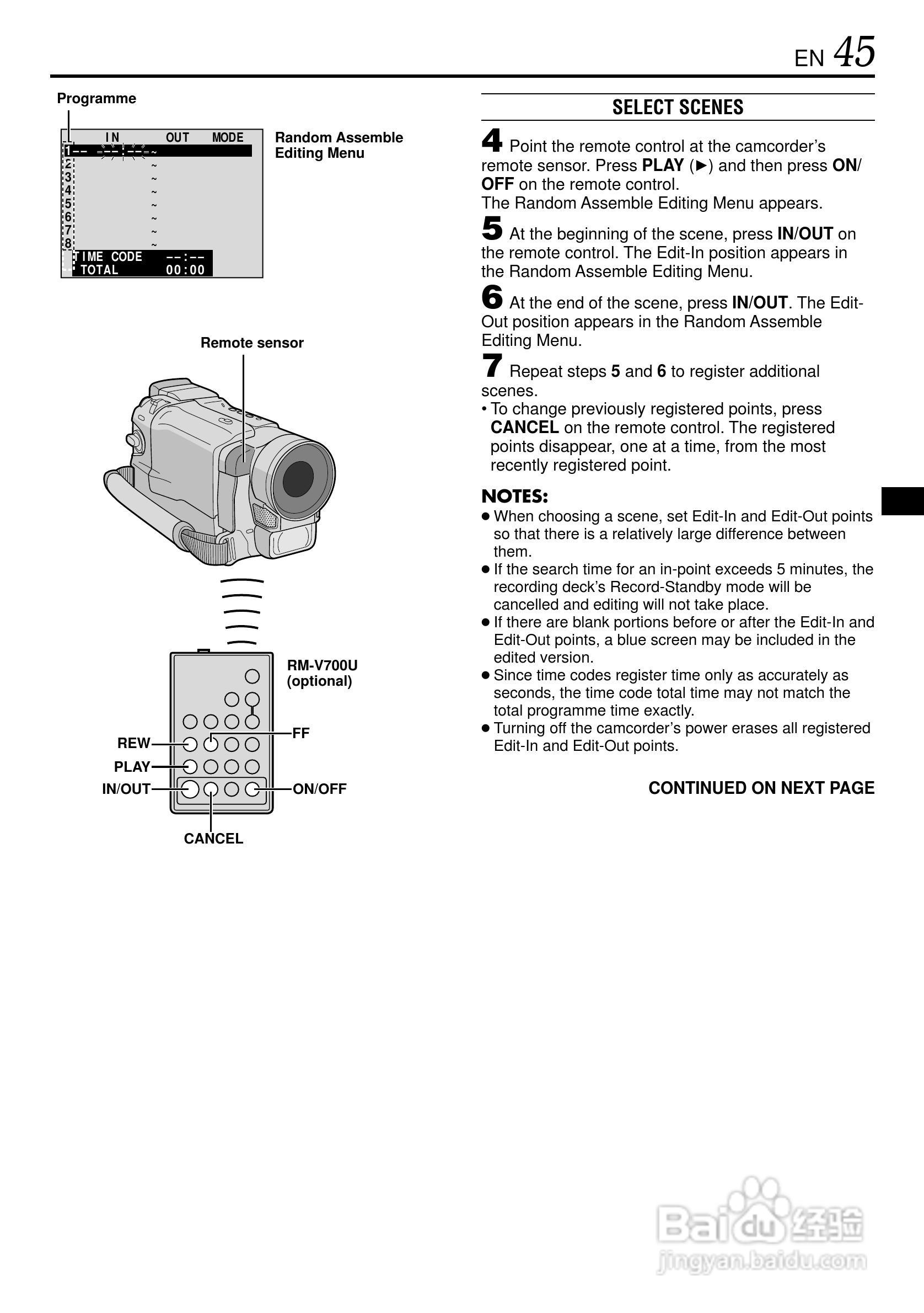 JVC GR-DVL155充电器说明书:[5]