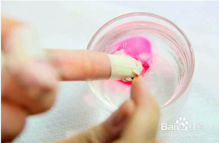 水染美甲操作教程