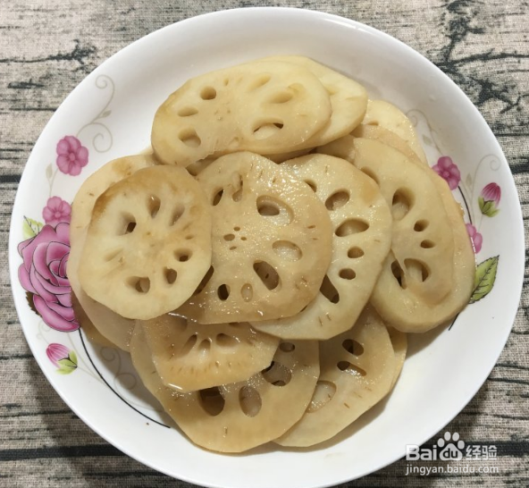 糖醋藕片制作方法