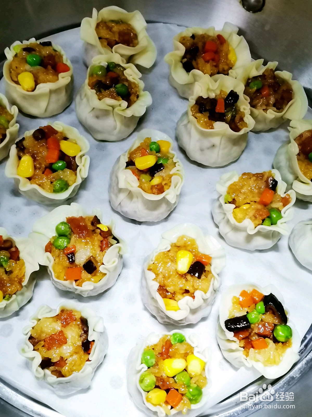 腊味烧卖的做法