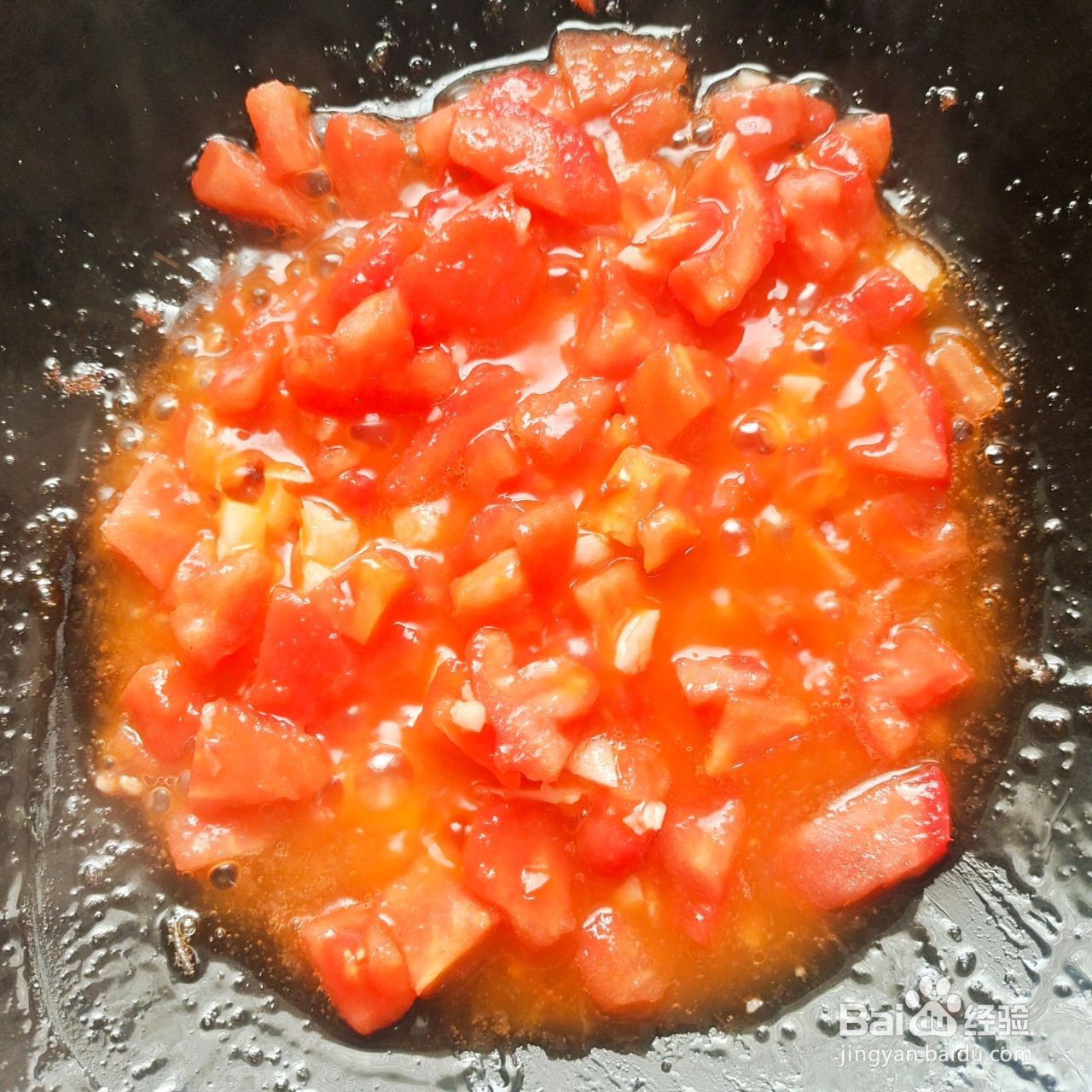 西红柿炒三月瓜的做法