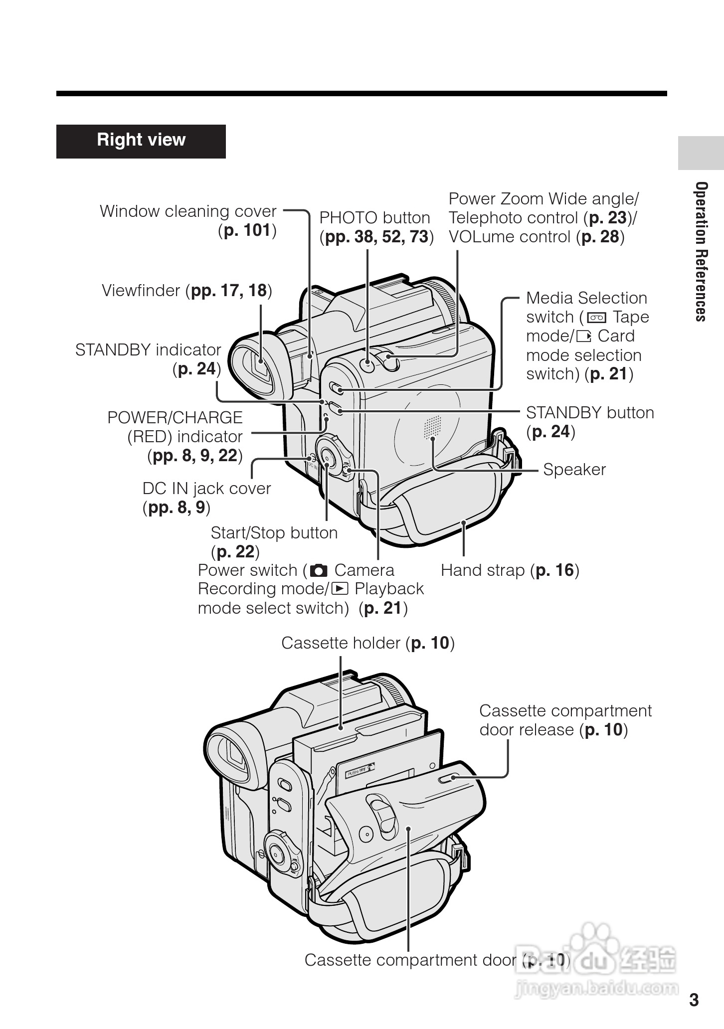 夏普VL-Z8H数码摄像机使用说明书:[2]