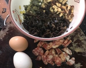 超香的香菇腊肠饭
