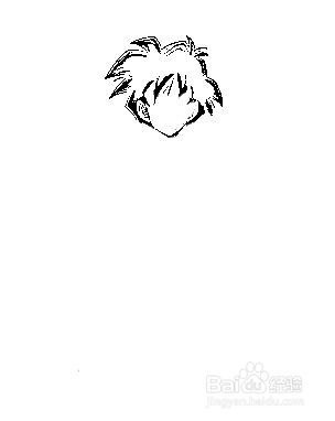 简笔画动漫人物七龙珠雅木茶的画法