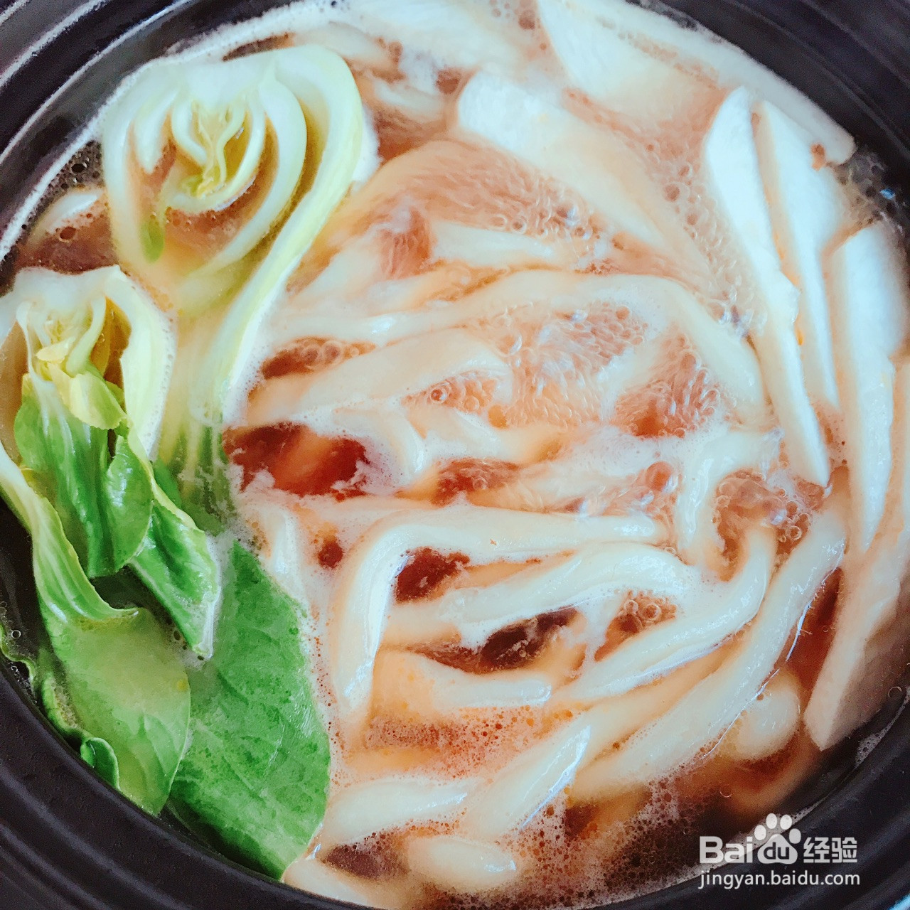 榨菜肉丝手工拉面的做法
