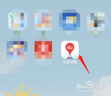 百度地图怎么开启提示声音？