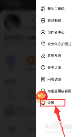 点淘怎么打开元宝浮标开关