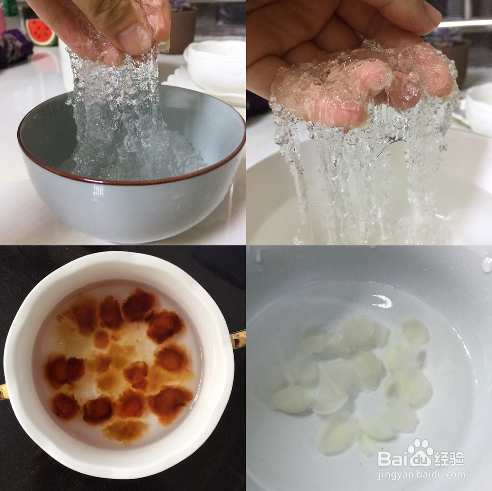 赞不绝口的桃胶皂角米牛奶胶原蛋白