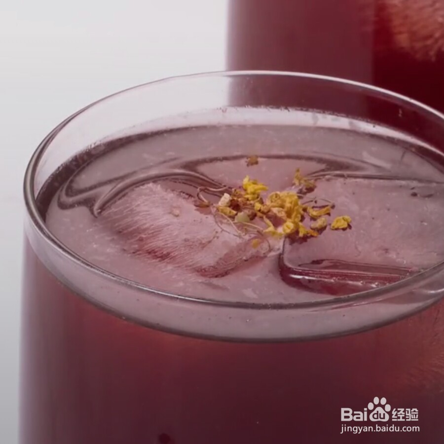 冰镇桂花酸梅汤做法教程