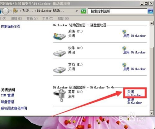 如何取消U盘密码_怎么取消BitLocker U盘加密