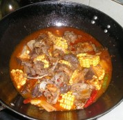 美味补肾的香辣狗肉煲的做法