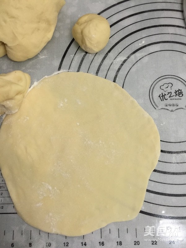 花朵面包的做法