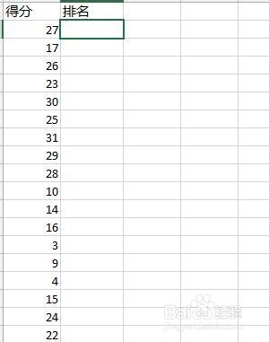 Excel2013：[27]RANK函数计算排名
