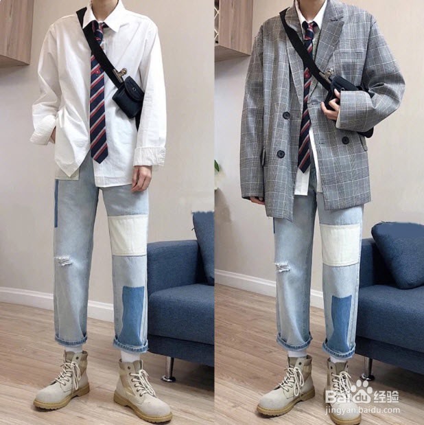 男生如何搭配衬衫穿出韩范儿？