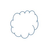 Word文档如何让插入的云形内部没有填充颜色