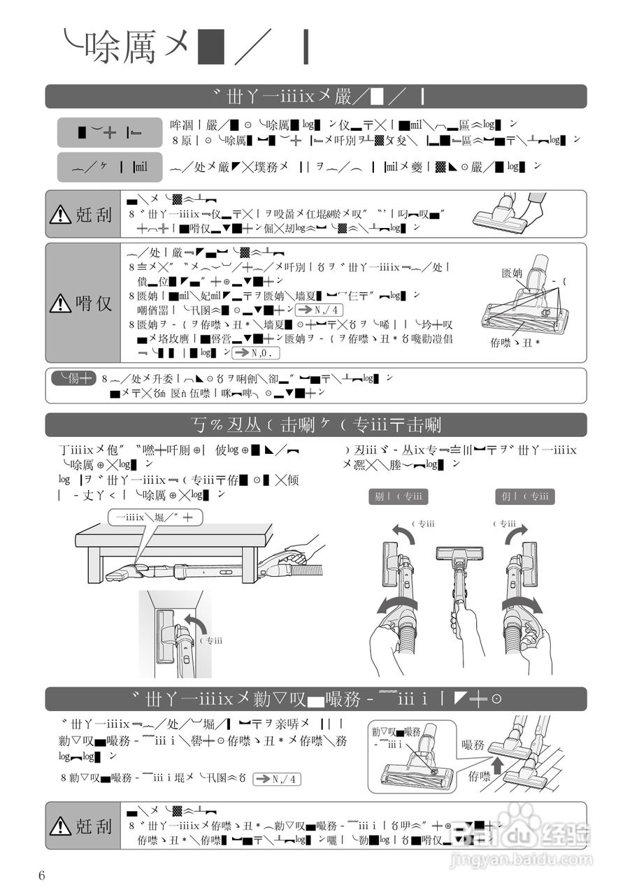 HITACHI日立电气扫除机CV-PM8说明书:[1]