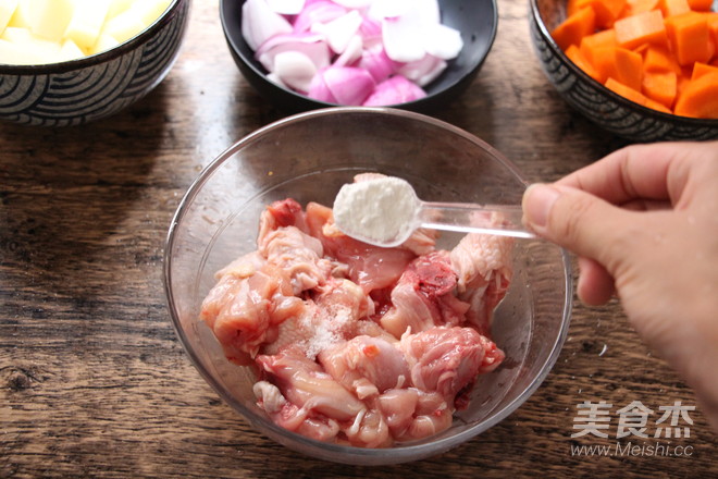 咖喱鸡肉的做法