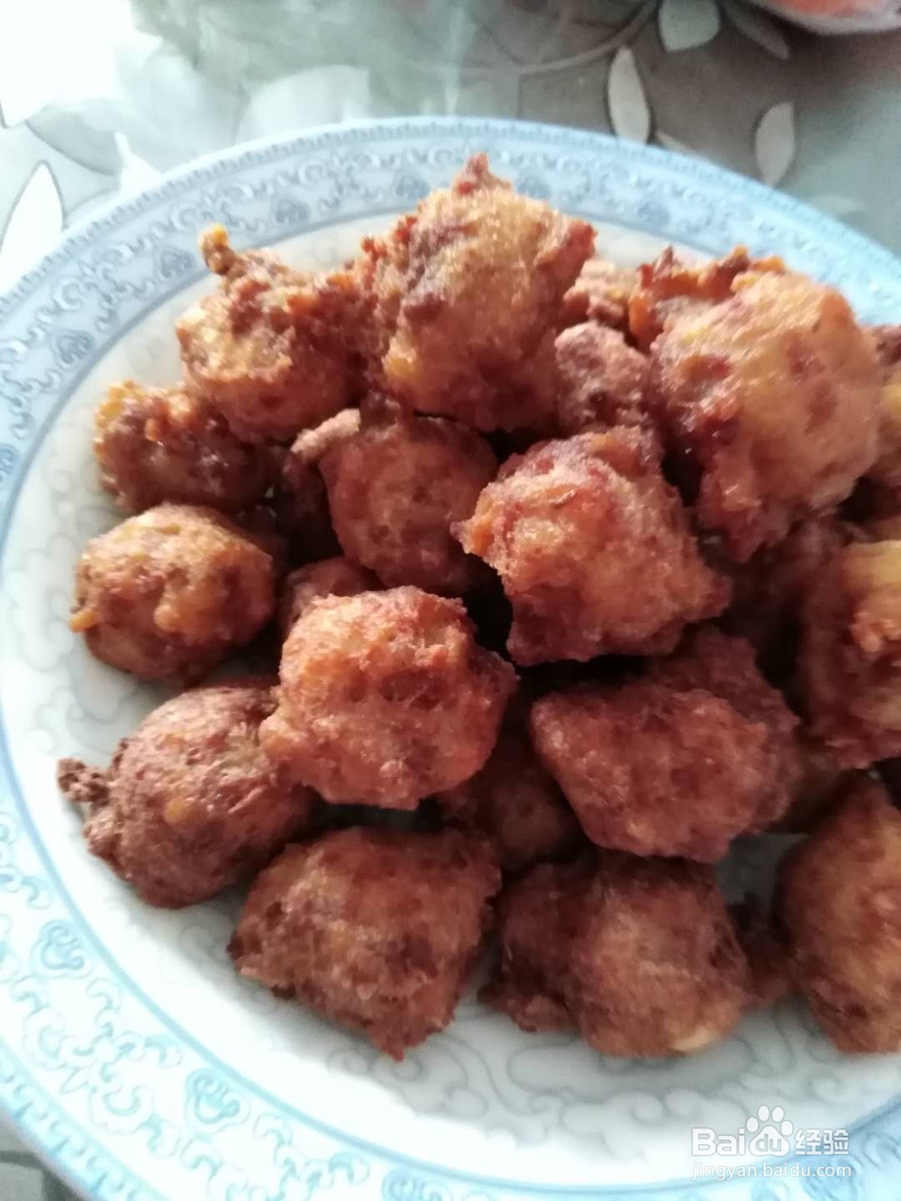 干炸丸子和丸子汤