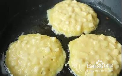 苹果鸡蛋饼的做法